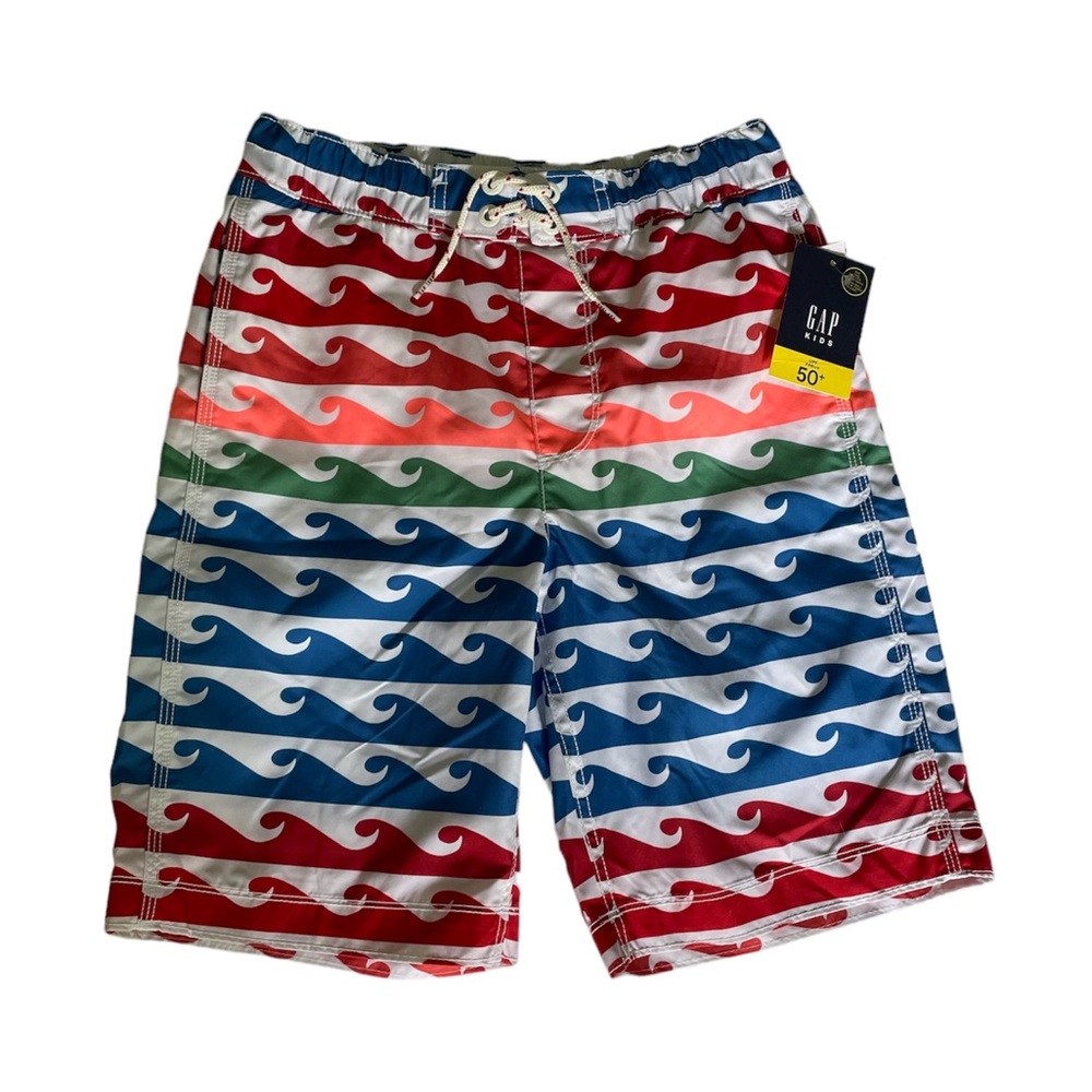 🆕 Gap Boys 14-16 Swim Trunks Shorts, UV protection